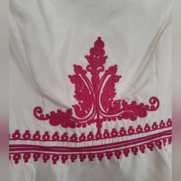 Vintage Pearl of Marchesa Cord Soutache Peplum Mini Dress - Picture 4 of 11